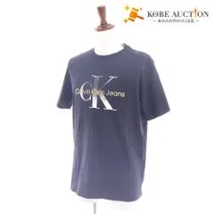 ■ カルバンクライン Tシャツ 半袖 トップス 丸首 ロゴ メンズ レディース M ブラック タグ付き 未使用