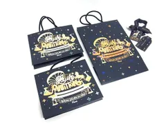 ■美品■ LOUIS VUITTON ヴィトン ホリデーコレクション クリスマス 2024 紙袋 ショッパー 3点セット まとめ売り DJ0607