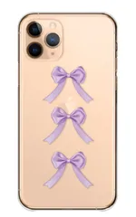 iPhone14 ケース カバー アイフォン14 スマホケース ハードケース リボン りぼん リボンコア 可愛い かわいい オシャレ おしゃれ クリア 透明 シンプル カラー03
