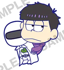 【中古】ストラップ(キャラクター) 一松 「おそ松さん ぴたコレ ラバーストラップ 第2弾」