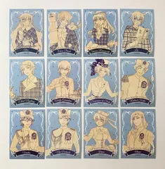 【まとめ売り】 パンドラハーツ Pandora Hearts キャラクターカード ヴァニタスの手記展 POP UP SHOP パンヴァニショップ 12枚セット