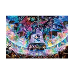 新品 ジグソーパズル ぎゅっと500ピース ディズニーウォータドリームコンサート ステンドアート 25x36cm DSG-500-437 [佐川急便]