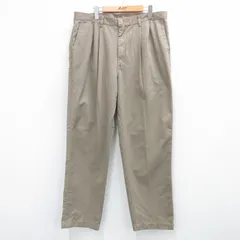 W36/古着 ラングラー パンツ メンズ コットン ベージュ カーキ 25jun21 中古 ボトムス ロング