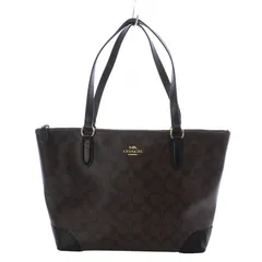 COACH コーチ F29208 シグネチャー トートバッグ PVC/レザー レディース