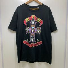 FEAR OF GOD FOG GUNS N' ROSES フィアオブゴッド ガンズアンドローゼズ 半袖Tシャツ バンドT ブラック Mサイズ