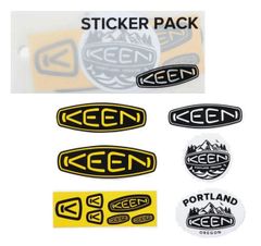 KEEN キーン STICKER PACK 1029335（６シート）防水素材