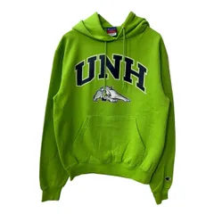 Champion プリントスウェット パーカー S グリーン チャンピオン フーディー プルオーバー トップス 古着卸 アメリカ仕入 a709-5064