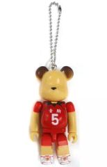 [중고] 트레이딩 피겨 BE @ RBRICK - 베어 브릭 - 외발 연마 (등번호 5) 오토 코마 디자인 베어 브릭 [이치 반 쿠지 하이큐!!