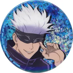 【中古】バッジ・ピンズ 五条悟(等身) ホログラム缶バッジ ～パーカースタイル～ 「呪術廻戦」 ナムコ限定