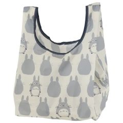 【在庫処分】ジブリ となりのトトロ 大トトロパターン ミニエコバッグ かわいい グッズ 丸眞 約H33×W25×D20cm(収納時:8×10cm)再生ポリエステル使用1165038600