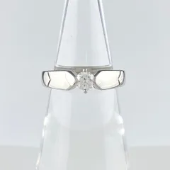 ワンズ3さん専用【CHAUMET ショーメ】プリュム ダイヤモンド リング CHAUMET ショーメ リング プリュム ダイヤ 0.36ct Pt950 11.5号