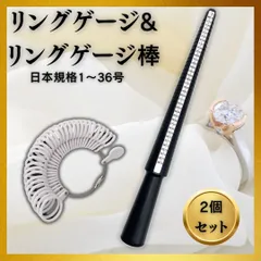 リングゲージ リングゲージ棒 2点セット 指輪 サイズ 計測 測定 1号〜29号 日本規格 測定 ツール リング サイズ ジュエリー 工具 アクセサリー