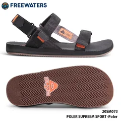 リカバリーサンダル Freewaters フリーウォータース POLER SUPREEM SPORT -Poler ポーラー 水陸両用 ビーチ 海 海水浴 プール サンダルのサムネイル
