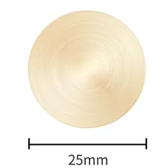 【25mm フレーム 円形 丸 無地】シーリングスタンプ ヘッド