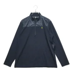 Munsingwear - coco 中古 マンシングウェア Munsing wear メンズ ブルゾン LL 紺 ネイビー 長袖ハーフジップ 裏起毛 Munsingwear - coco 未使用品 マンシングウェア Munsing wear