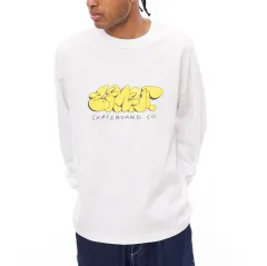 【SALE】2024秋冬 新品【ELEMENT/エレメント】TAG LS ロンＴ WHT メンズ BE022052