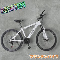XLEAT XM-009 マウンテンバイク ホワイト 21段変速（新品） XLEAT XM-009 マウンテンバイク ホワイト - メルカリ