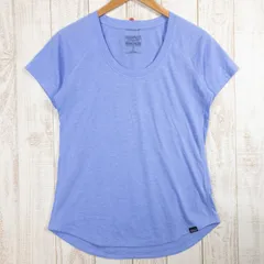 【Men's S ネイビー系】 2019 Patagonia ( パタゴニア ) キャプリーン クール トレイルシャツ LVBL ポリエステル ウェア トップス インナー シャツ ショートスリーブTシャツ クルーネック 化繊 z0005147