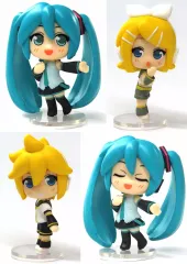 【中古】トレーディングフィギュア 全4種セット 「こっちむいてFig. 初音ミク」