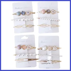 パールヘアピン ヘアクリップ【12個セット】ヘアピン 前髪 ヘアクリップ キラキラピン ヘアアクセサリー 髪留め 髪飾り 可愛い おしゃれ 普段使い 結婚式 卒業式 入学式 パーティ誕生日 記念日 女性 レディース