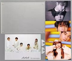 [중고] 잡화 AAA 아크릴 사진 프레임 & 원시 사진 6 장 세트 [AAA 15th Anniversary Book Cafe 하루호 홍희-thanx AAA lot-] mu-mo SHOP 구입 특전