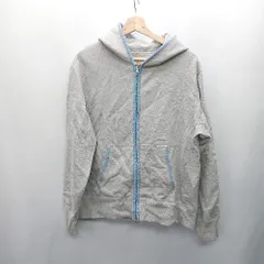 ◇ BEAMS ビームス 長袖 パーカー サイズMEDIUM グレー レディース メンズ E  【1408060035618】のサムネイル