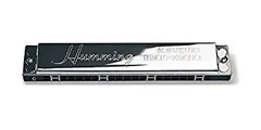 【中古】(未使用･未開封品)　SUZUKI スズキ21穴複音ハーモニカ ハミング SU-21 Humming C調 ar3p5n1のサムネイル