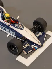 F1 ミニチャンプス 1/43 アイルトン・セナ ブラバムBMW BT52B F1 ミニチャンプス 1/43 アイルトン・セナ ブラバムBMW BT52B