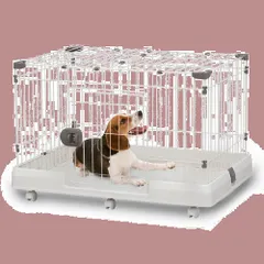 今日だけセール　新品未使用未開封　犬用ケージ アイリスオーヤマ　RKG-900L IRIS OHYAMA ケージ 犬 猫 小型 小型犬 ペットサークル 屋根付き