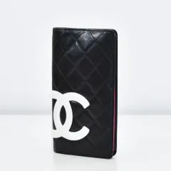 中古USED CHANEL 財布 カンボンライン ラムスキン 7929227522