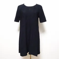 #snc マックスマーラ Maxmara ニット セーター M 黒 半袖 チュニック レディース [848450]のサムネイル