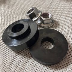 24時間以内発送】ハイエース4WD専用 ほ デフ上げスペーサー 6点