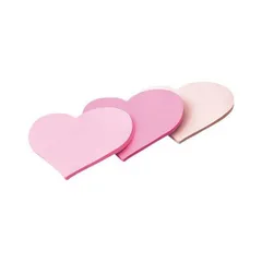 （まとめ）スリーエム ジャパン ポストイットシルエット ハートSSS-HEU（×5セット）