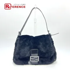 FENDI フェンディ ショルダーバッグ マンマバケット ファー フェンディ FENDI ズッカ柄 ファー マンマバケット ショルダー