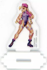 【中古】アクリルスタンド・アクリルパネル キャミィ(衣装：パープル) アクリルスタンドコレクション 「一番くじ ストリートファイター」 G賞