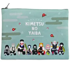 【中古】バッグ 柱合会議 ゆるパレット フラットポーチ 「鬼滅の刃」