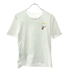 lucien pellat-finet ルシアンペラフィネ ロゴプリントTシャツ  ホワイト Sのサムネイル