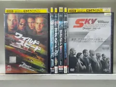 ワイルドスピードシリーズ ８作品 管理番号3695 DVD/ブルーレイ 外国