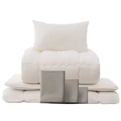 シングル 抗菌 グレー 防臭 洗える 布団セット ほこりの出にくい 布団6点セット なめらかな肌触り 固綿三層敷布団 掛け布団 限定】RECYCO 枕 布団カバー セット 来客用 【 すぐ使える 寝具セット 新生活応援