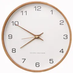 新生活応援SALEホワイト §BOMU-TECH∞BOMU 掛け時計 おしゃれ 北欧 壁掛け時計 ウォールクロック インテリア時計 シンプル スイープ シンプル  おしゃれ 静音 時計 壁掛け時計 12インチ(直径30cm)(ホワイト) - メルカリ