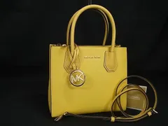 ■新品■未使用■ MICHAEL KORS マイケルコース レザー 2WAY ハンドバッグ トート ショルダーバッグ レディース イエロー系 BL4546