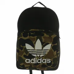 アディダス adidas リュックサック カモ クラシック バックパック デイパック 迷彩柄 カモフラ ロゴ プリント 黒 ブラック カーキ CD6121 /XZ ■GY18