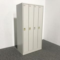 4人用ロッカー FZ型 オカムラ グレー