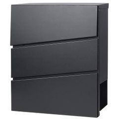 IKEA MALM マルム ブラックブラウンチェスト 3段 80×78cm - メルカリ