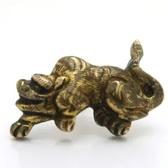 1232 時代物 前金具 目貫 鶏 彫金 刀装具
