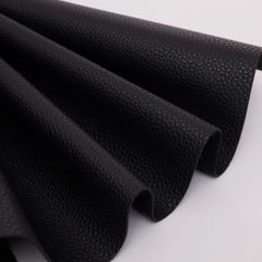 PUレザートゴレザー風 66*33cm ブラック （6枚セット）