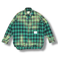 確実正規品 Maison MiharaYasuhiro 23aw ダメージシャツ 確実正規品 Maison MiharaYasuhiro 23aw ダメージシャツ