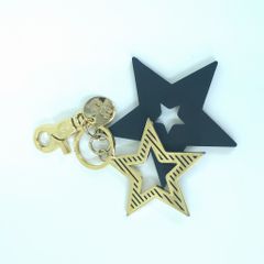 BVLGARI ブルガリ ロゴ アイコン チャーム バングル レザー