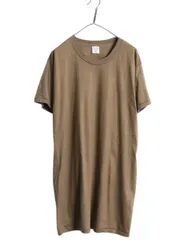【お得なクーポン配布中!】 デッドストック 80s 米軍実物 US ARMY 無地 半袖 Tシャツ LARGE / 82年製 ヴィンテージ シングルステッチ ミリタリー アンダーシャツ 軍物
