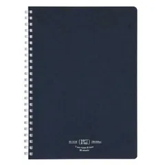 【 新品 未開封 】 コクヨ [ノート]ソフトリングノート ナチュラルテイスト (A5･A罫･80枚) ス-SV638ADB 紺 未使用 送料無料